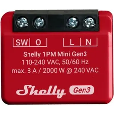 Beste Sikringsmateriell Shelly Plus 1PM Mini (Gen3)