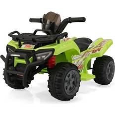 Electric Vehicles on sale Tobbi Sold by: Jaxpety, Kids Ride On ATV Quad 4 Wheeler Electric Toy Car 6V Kids Ride on Car with Music Horn USB Green