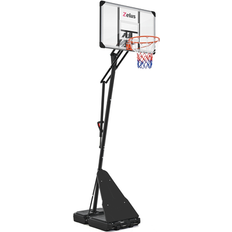 Basketball Hoops 4.9-10 ft. Adjustable Heights Portable Outdoor Basketball Hoop Black 10 ft