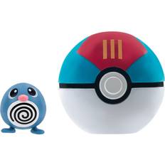 Pokémon Spielzeuge Pokémon Clip 'N' Go Poliwag with Lure Ball