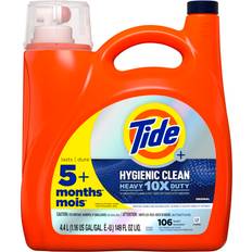 Textile Cleaners Tide Hygienic Clean Heavy 10x Duty Liquid Laundry Detergent, HE Original