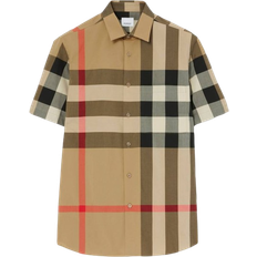 Burberry Men - XXL Shirts Burberry Check Cotton Shirt - Archive Beige