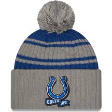 Football Caps New Era Indianapolis Colts Cuff 2022-2023 Sideline Sport Knit Beanie Hat with Pom NFL American Football Cuffed Cap