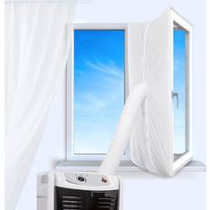Portable ac window seal window seal for ac unit air conditioner window kit white 400cm/158Inches