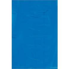 Packaging Materials Global Industrial Flat Poly Bags, 6"W x 9"L, 2 Mil, Blue, 1000/Pack