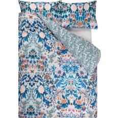 Designers Guild Ikebana Damask Bettbezug Blau (210x150cm)