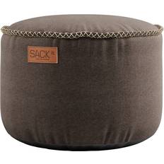 SACKit Canvas Pouf Brown Sitzpuff 35cm