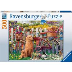 Ravensburger Cute Dogs in the Garden 500 Pieces