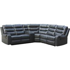 Kingway Furniture Mirabell Grey Sofa 110" 5 Seater