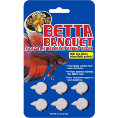 Zoo Med Betta Banquet 7 Day Time Release Feeding Block 12-pack