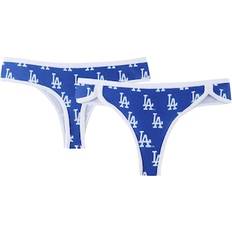 Blue - Women Pajamas Concepts Sport Women's Royal Los Angeles Dodgers Allover Print Knit Thong