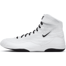 Nike Unisex Treningssko Nike Inflict Wrestling Shoes, 8.5, White/Black