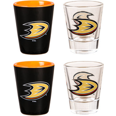 Glass Shot Glasses Evergreen Enterprises Anaheim Ducks Shot Glass