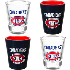 Dishwasher Safe Shot Glasses Evergreen Enterprises Montreal Canadiens Four-Pack Shot Glass