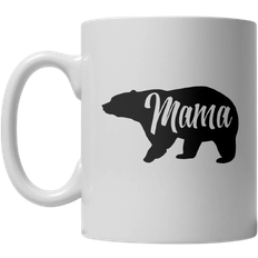 Crazy Dog T-Shirts Mama Bear Coffee Cup 11fl oz