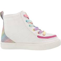Billy Footwear Kid's Classic Lace High Top - White Rainbow