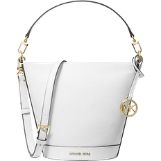Michael Kors Townsend Small Pebbled Leather Crossbody Bag - Optic White
