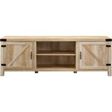 Gracie Oaks Rustic Farmhouse White Oak Sideboard 70x24"