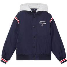 Tommy Hilfiger Relaxed Padded Hooded Bomber Jacket - Desert Sky (KB0KB08742-DW5)