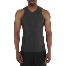 Burberry Men Tank Tops Burberry Midnight Merino Wool Ribbed Vest