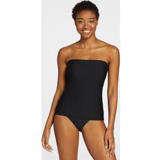 XL Tankinis Calia CALIA Women's Bandeau Support Tankini Swim Top, Black