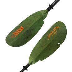 Paddles Pelican Catch Angler Fiberglass Kayak Paddle, Olive Camo