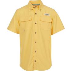L Shirts Children's Clothing Magellan Outdoors Boy's Laguna Madre Button Down Shirt - Banana Cream