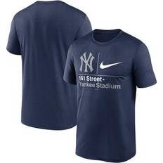 Nike New York Yankees T-shirts Nike Men's Navy New York Yankees 161 Street Hometown Legend Performance T-Shirt