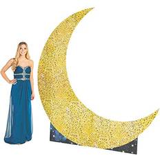 Table Decorations Fun Express 7 ft Large Moon Cardboard Stand-Up