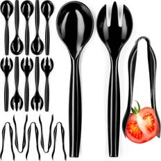 Disposable Plastic Serving Kitchen Utensil 18pcs