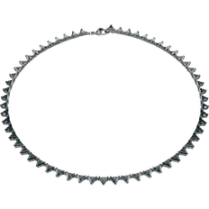 Swarovski Matrix Necklace - Grey/Blue