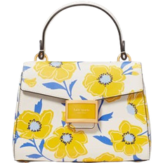 Kate Spade New York Sunshine Floral Textured Leather Small Bag - Cream Multi