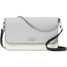 Kate Spade Madison Small Flap Crossbody - Platinum Grey Multi