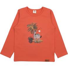 Orange Hemden Walkiddy Longsleeve in Rot