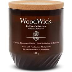 Woodwick Cherry Blossom & Vanilla Renew Medium Duftlys 450g