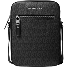 Michael Kors Varick Logo Flight Bag - Black