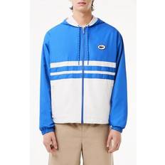 Lacoste Men Outerwear Lacoste Water Repellent Colorblock Hooded Jacket