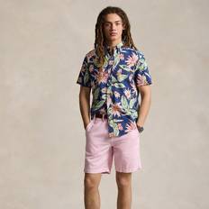 Linen - Men Shorts Polo Ralph Lauren 8.5-Inch Classic Fit Linen-Cotton Short in Carmel Pink