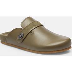 Coach Clogs Coach Blake Clog With Signature Canvas Jacquard Army Green