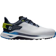 Green Golf Shoes FootJoy Pro/SLX Golf Shoes White/Navy/Lime Men's Shoes 11.5 W