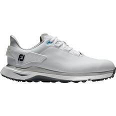 Hvite Golfsko FootJoy Men's Pro/SLX Golf Shoes, W, White/White/Grey