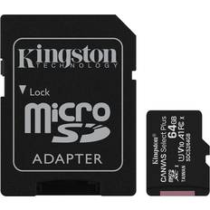 Kingston Canvas Select Plus microSDXC Class 10 UHS-I U1 V10 A1 100MB/s 64GB +Adapter