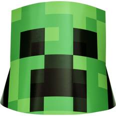 Green Photo Props, Party Hats & Sashes Minecraft Party Hats, 8ct Michaels Multicolor One Size