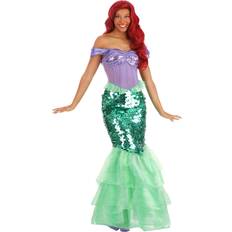 Kostüme & Verkleidungen Fun Costumes Women's Disney Little Mermaid Premium Ariel Mermaid Costume Disney Costumes