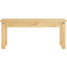 vidaXL Panama Natural Esstisch 105x30cm