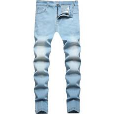 Shein Jeans Shein Men Cotton Slant Pocket Skinny Jeans