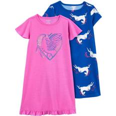 Nightgowns Children's Clothing Carter's Toddler Girls 2-Pack Nightgowns 3T Pink/Blue