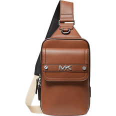 Michael Kors Varick Medium Leather Sling Pack - Luggage