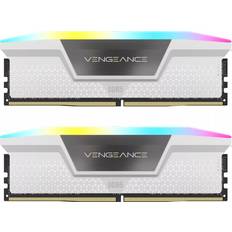 RAM Memory Corsair Vengeance RGB DDR5 6400MHz 2x16GB (CMH32GX5M2B6400C36W)