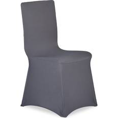 Relaxdays Stretch Sitzbezug Grau (57x60cm)